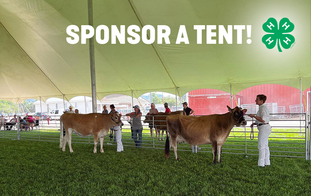 Tent sponsorship  Lewis & Clark 4-H Foundation